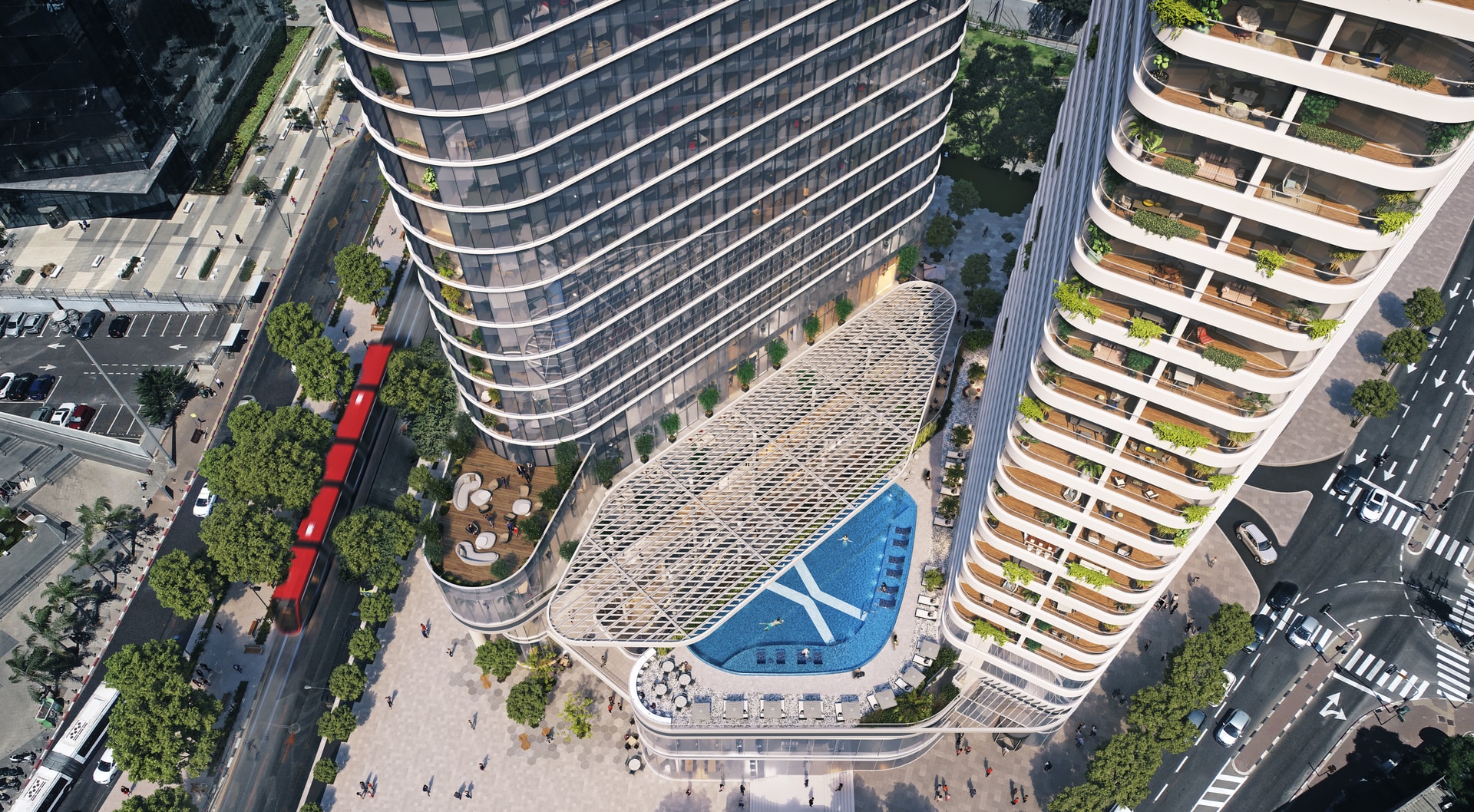 Exchange — architectural visualization 13