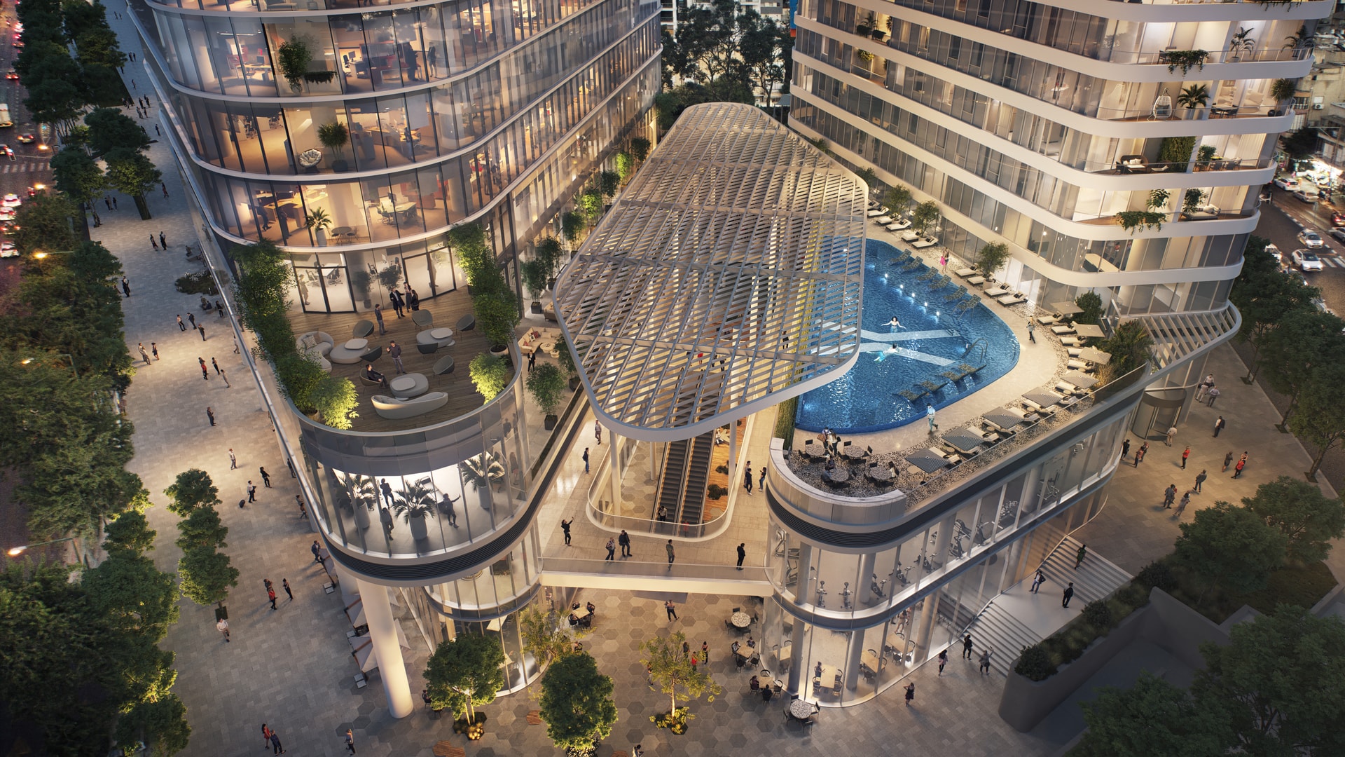 Exchange — architectural visualization 22
