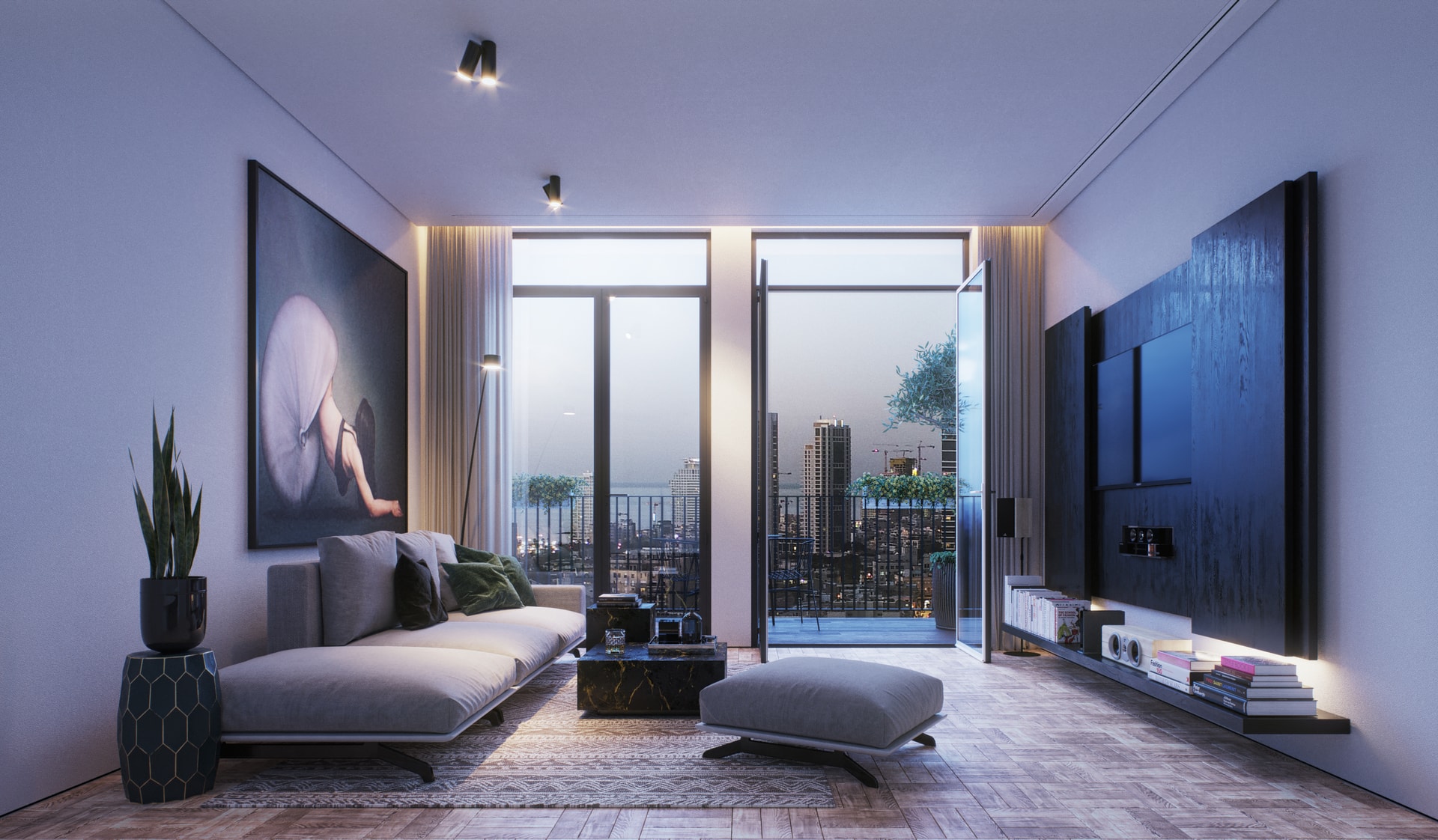 Julie, architectural visualization 1
