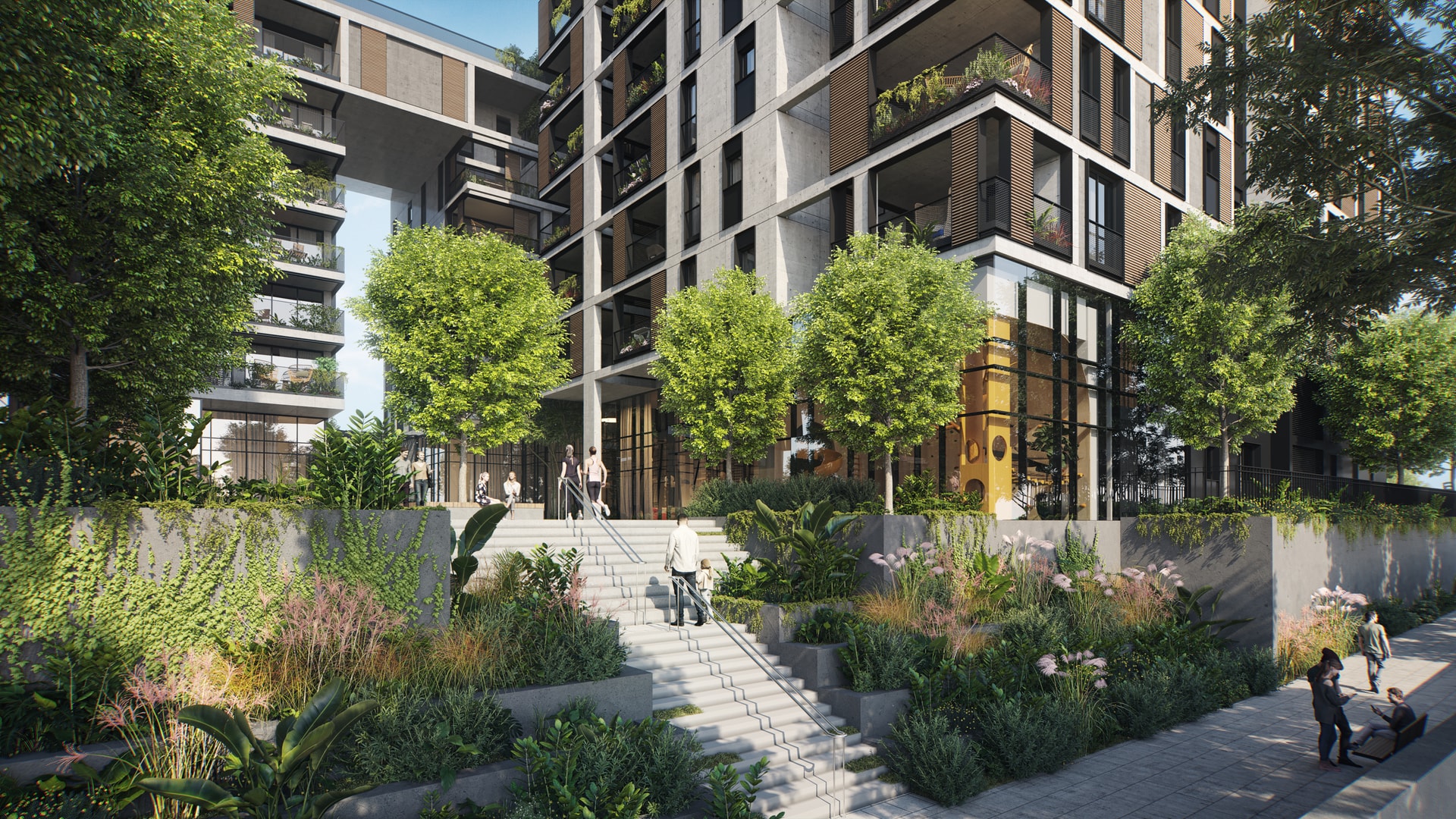 Park North, architectural visualization 6