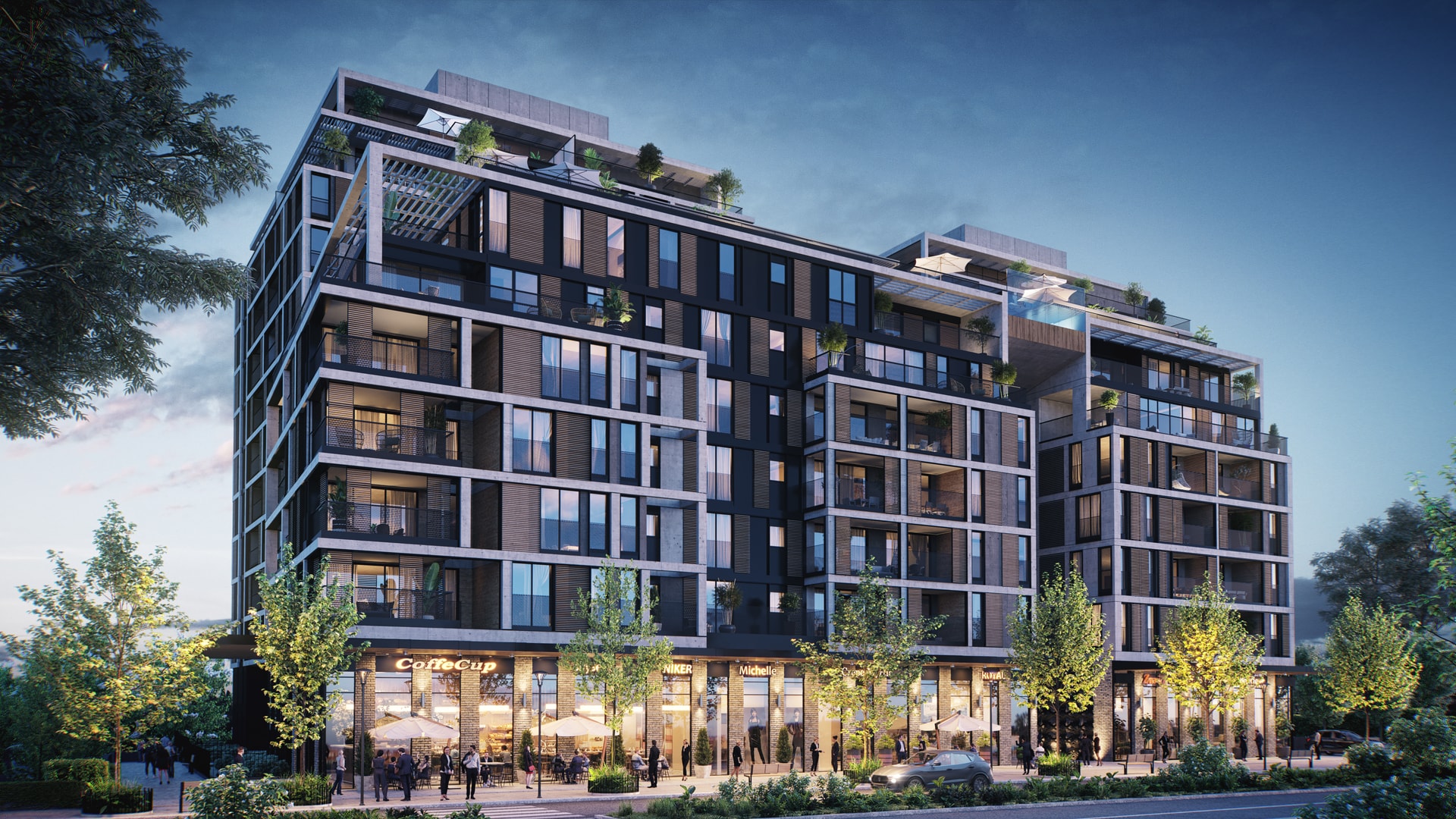 Park North, architectural visualization 7