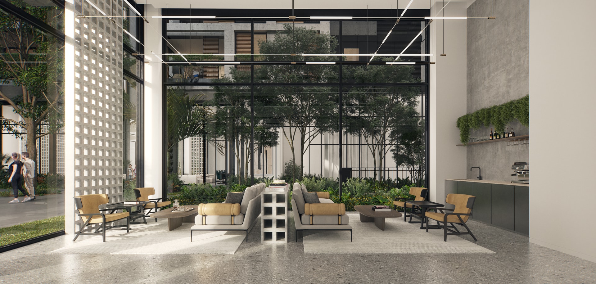 Park North, architectural visualization 11