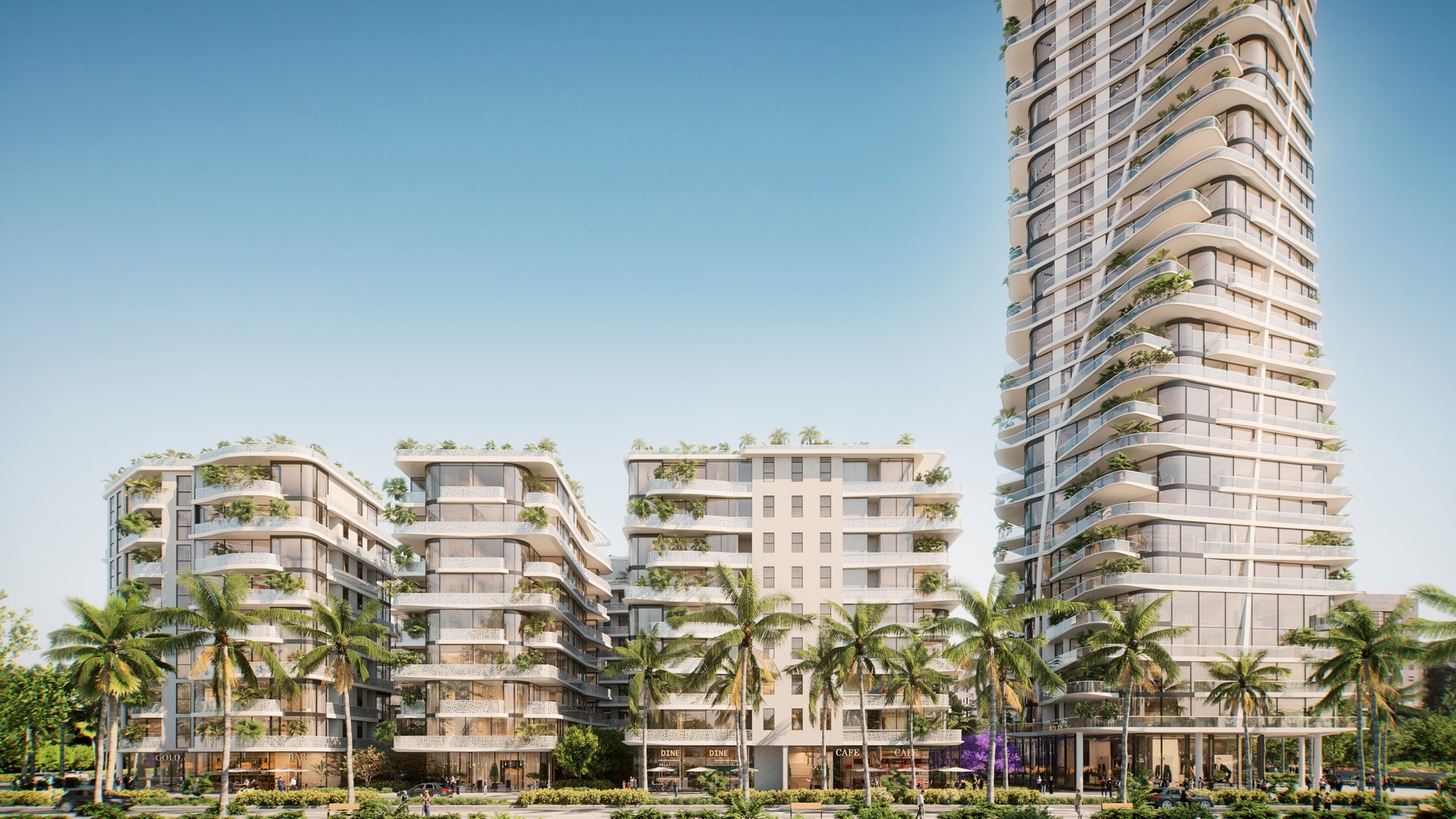Rainbow, architectural visualization 10