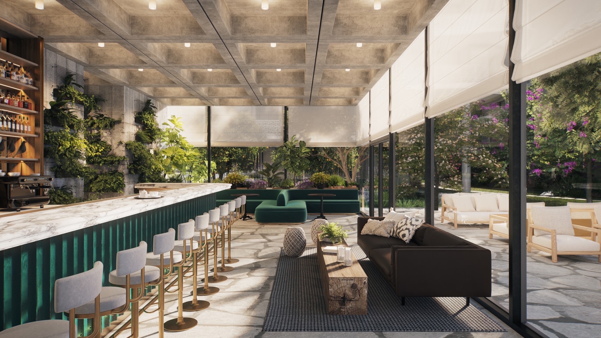 Rainbow, architectural visualization 15