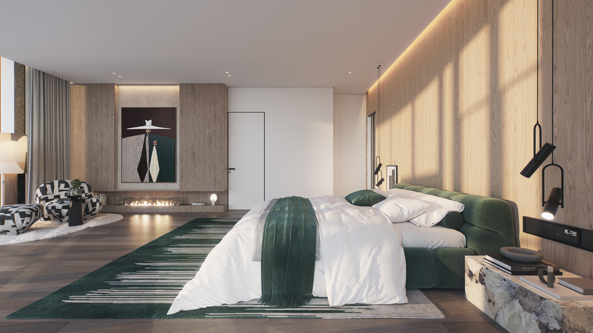 Rainbow, architectural visualization 22