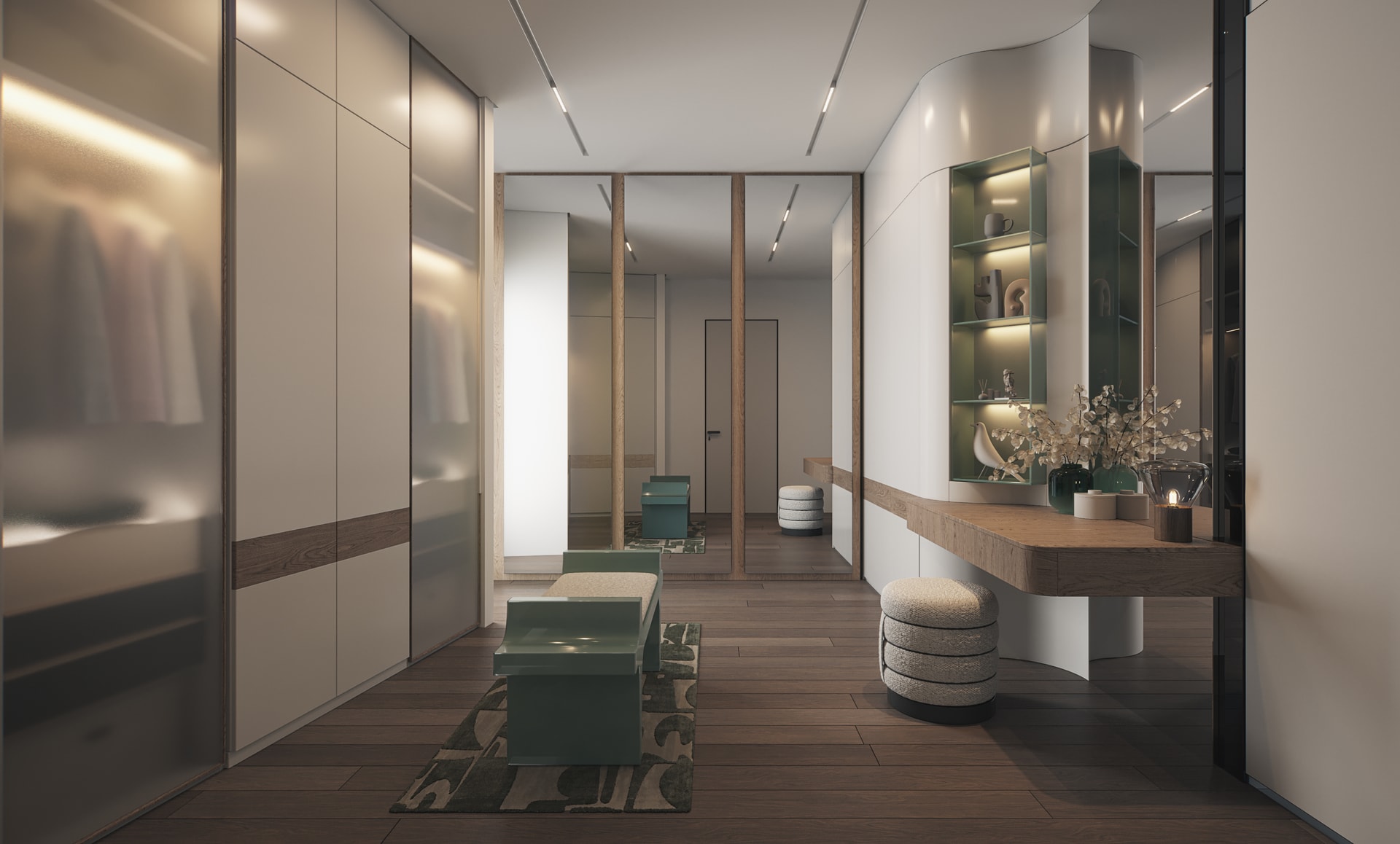 Rainbow, architectural visualization 24