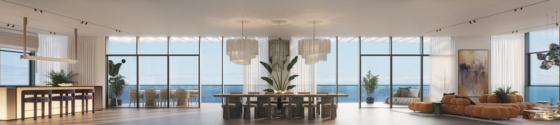 Rainbow, architectural visualization 29