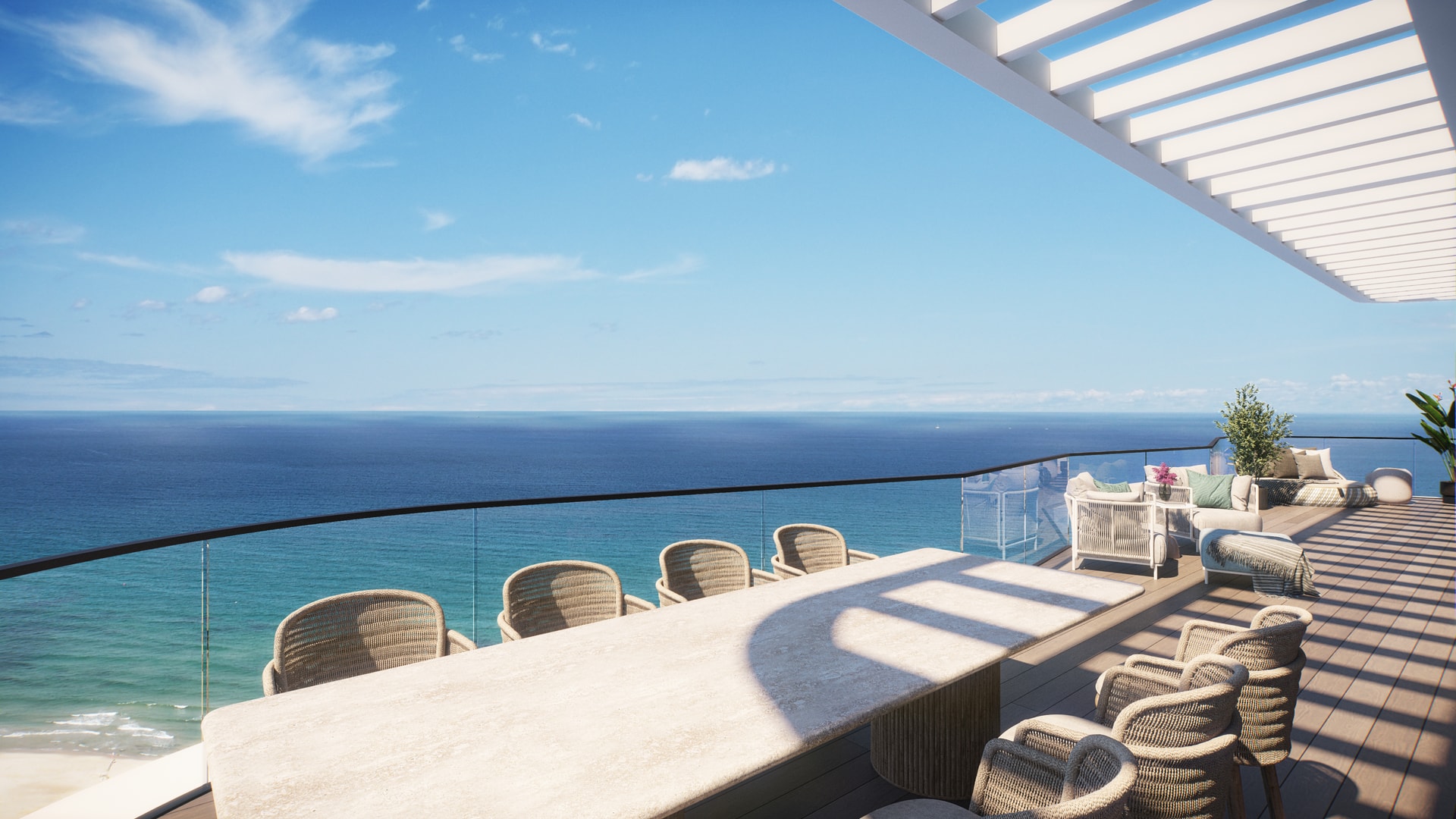 Rainbow, architectural visualization 30