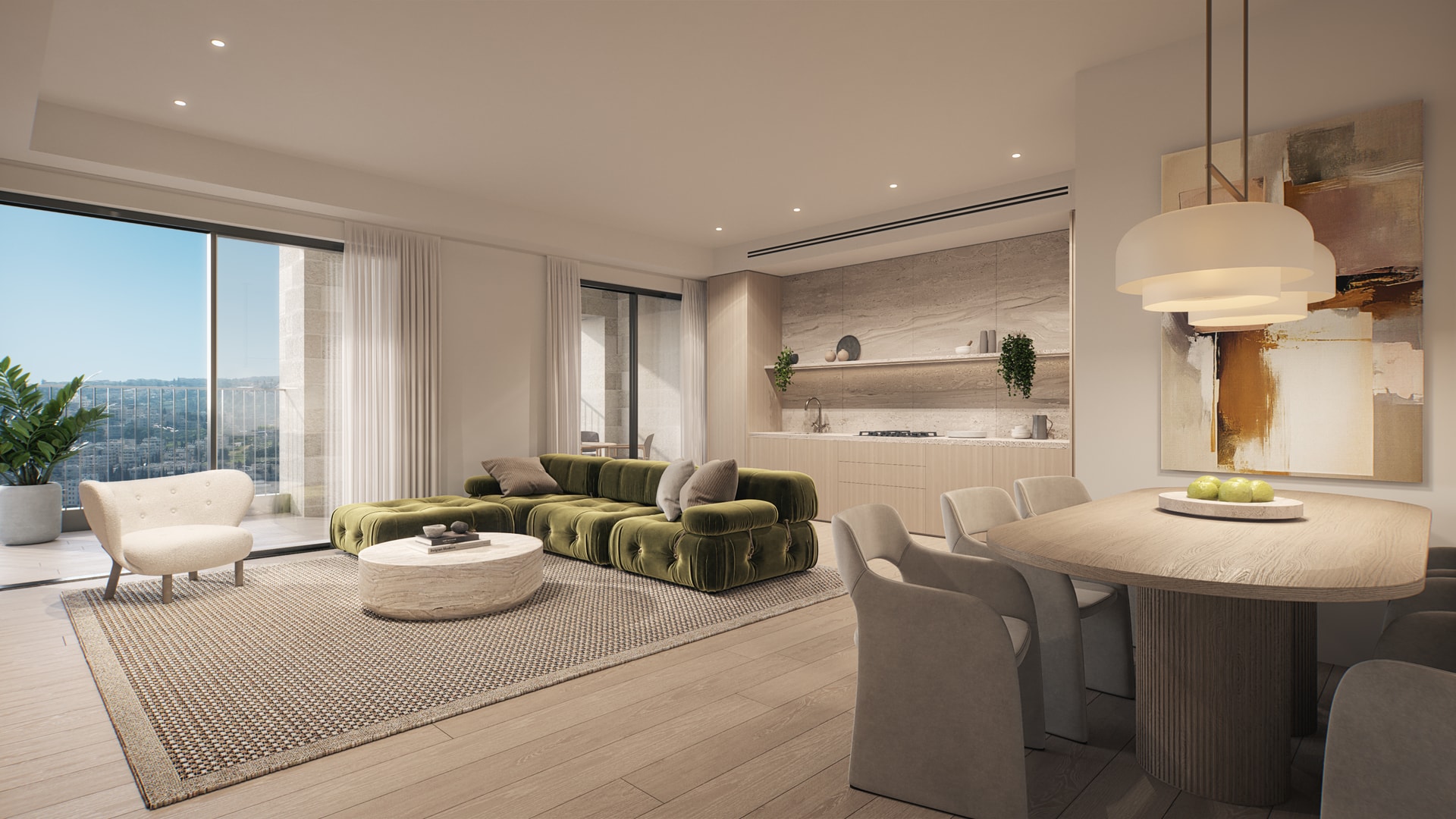 Soho, architectural visualization 22