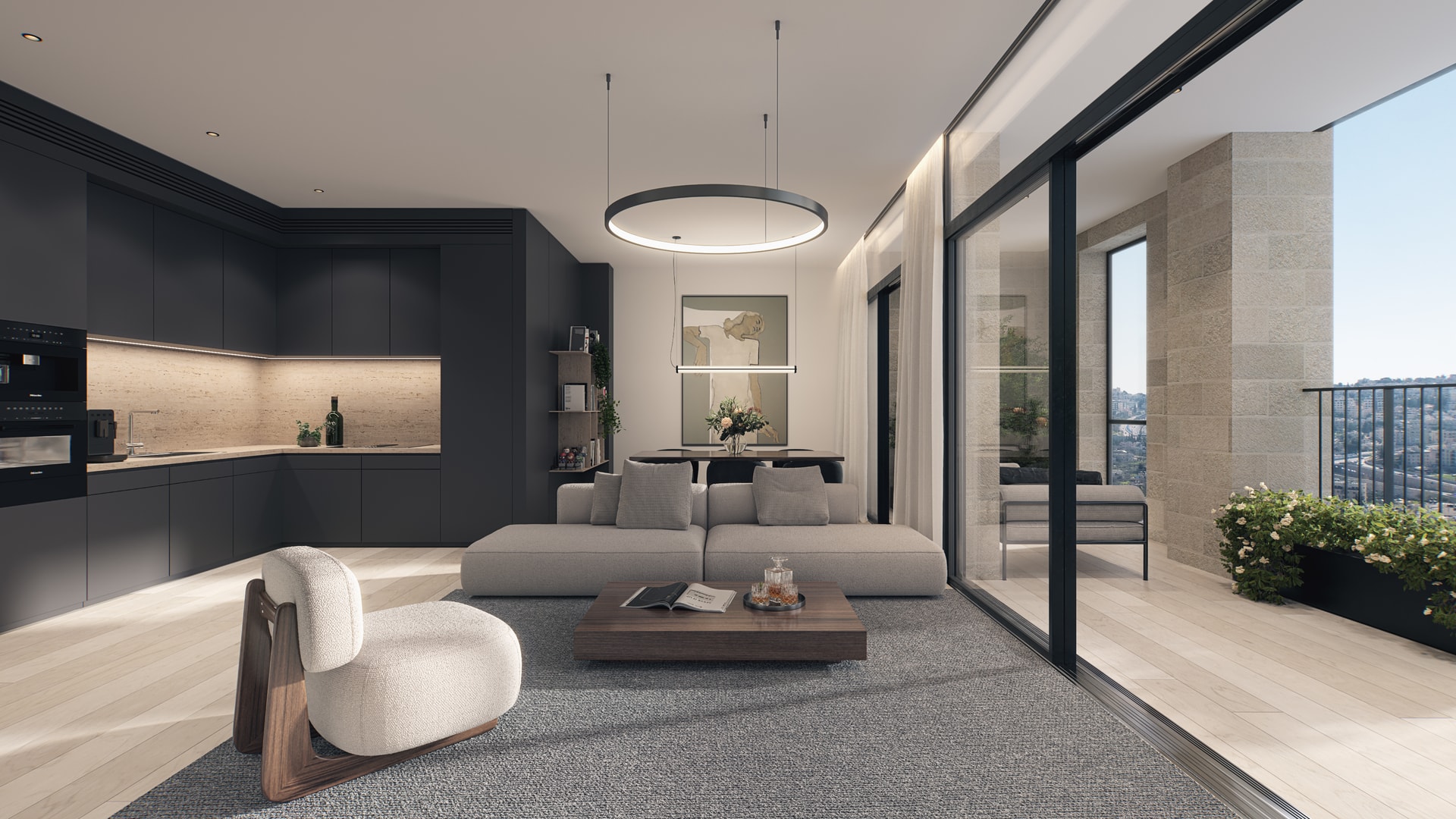 Soho, architectural visualization 24
