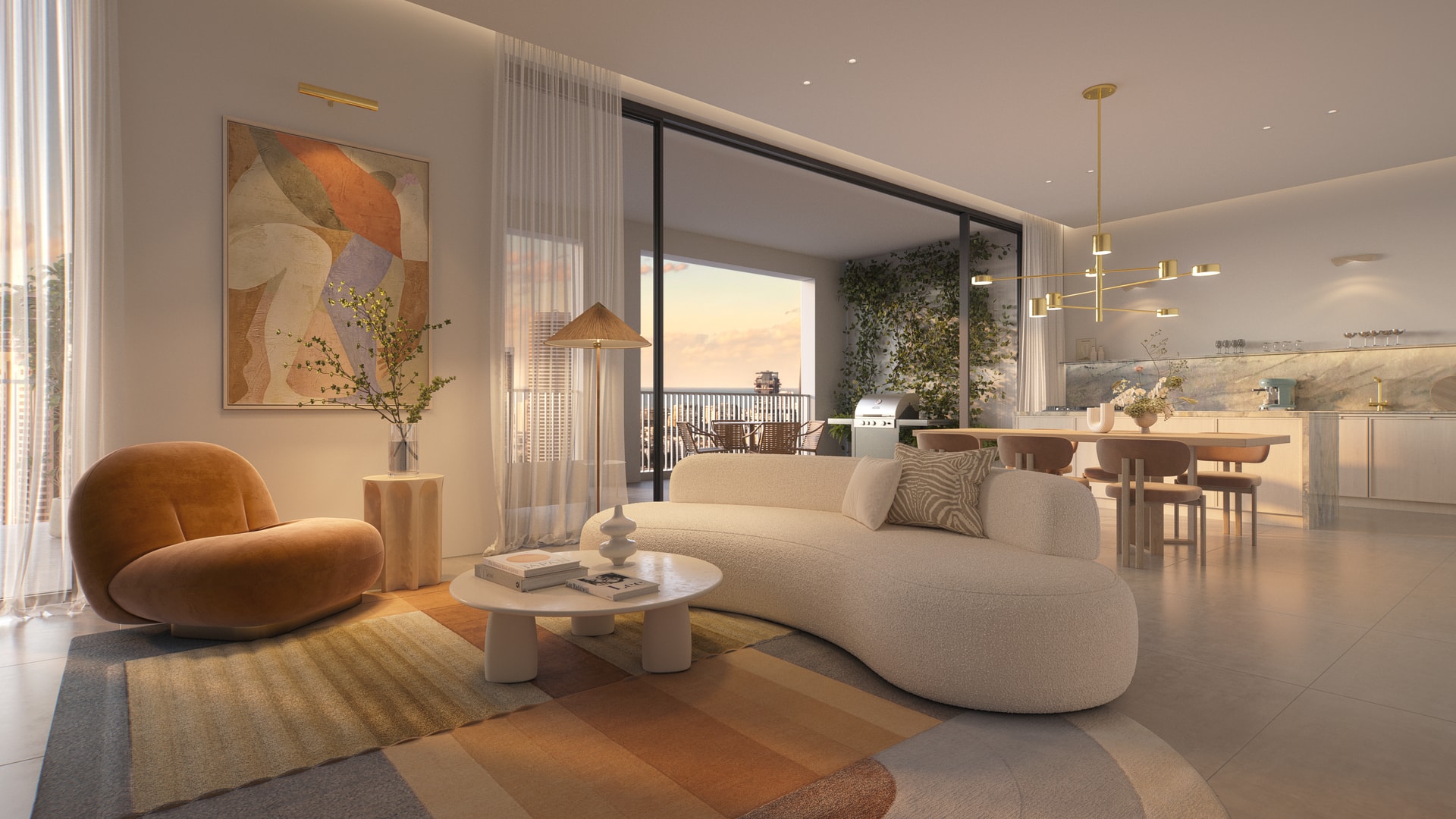 Square, architectural visualization 8