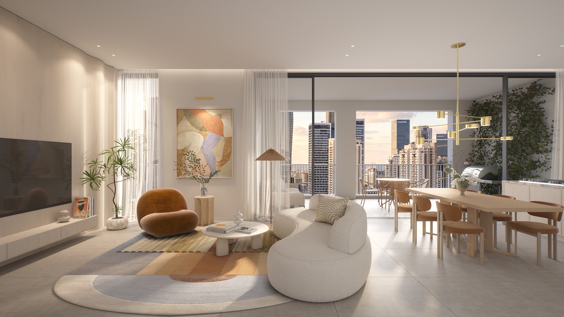 Square, architectural visualization 9