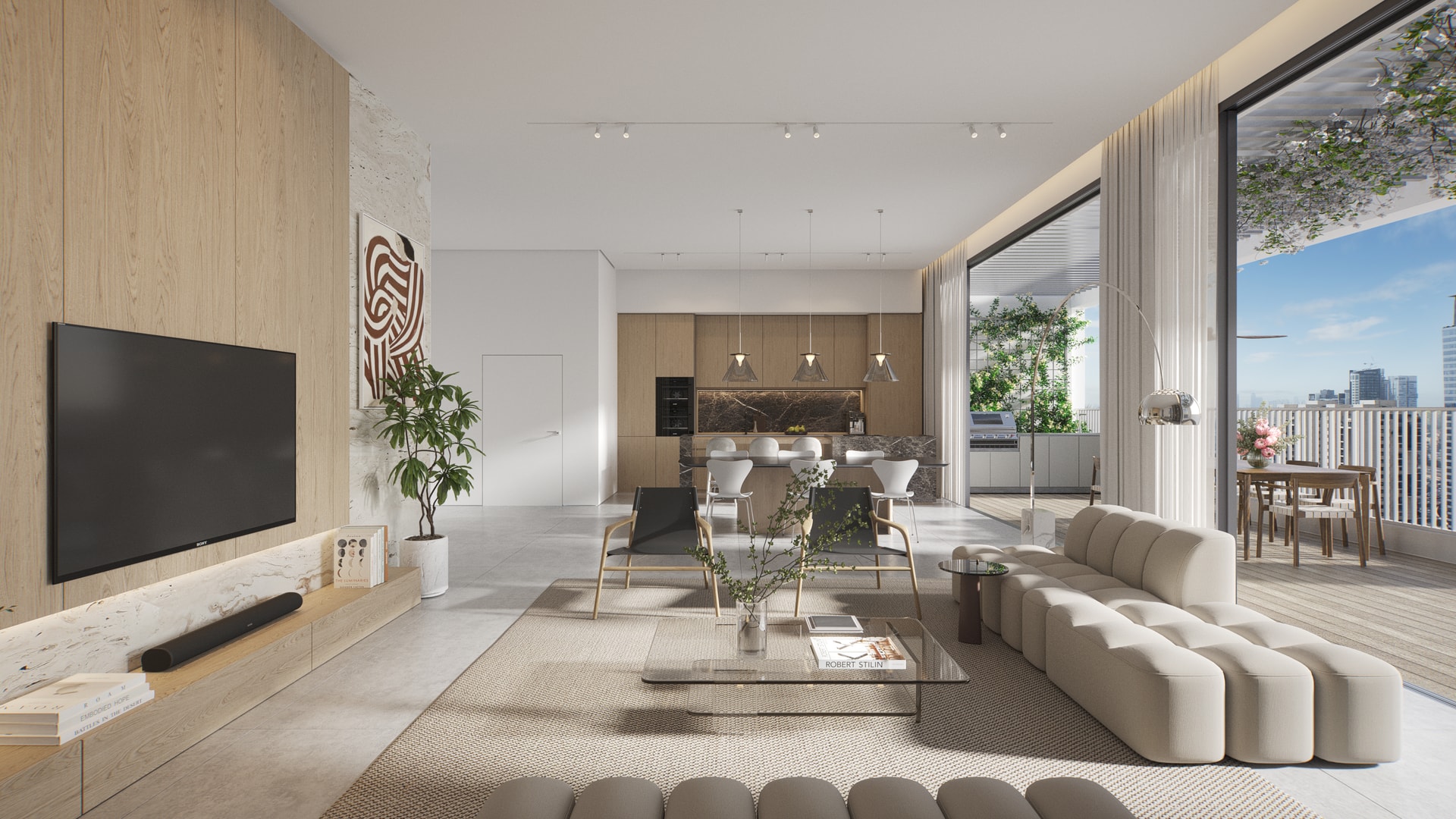 Square, architectural visualization 11