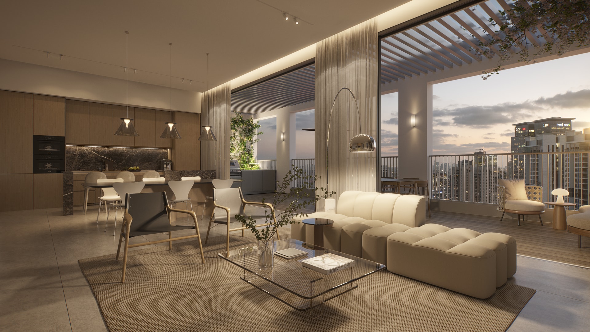 Square, architectural visualization 12