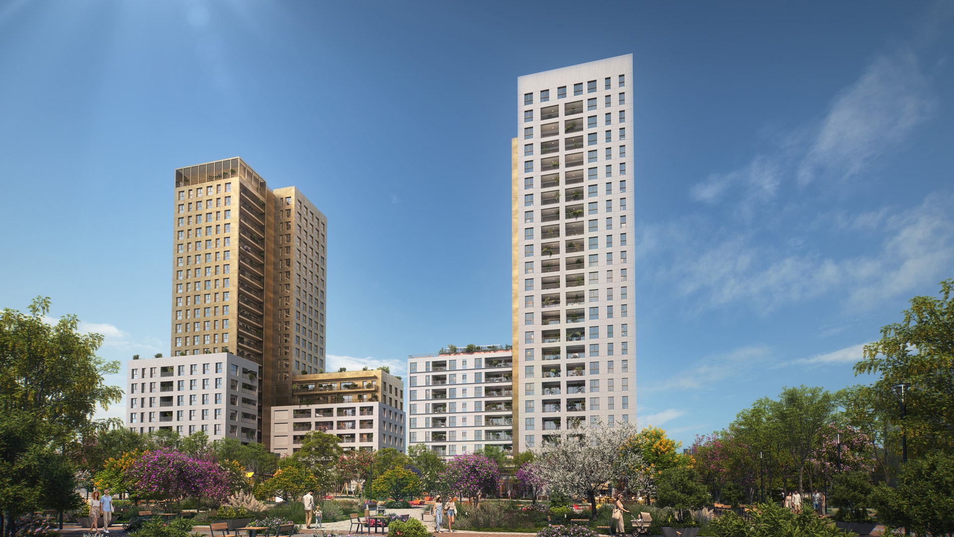 Square, architectural visualization 23