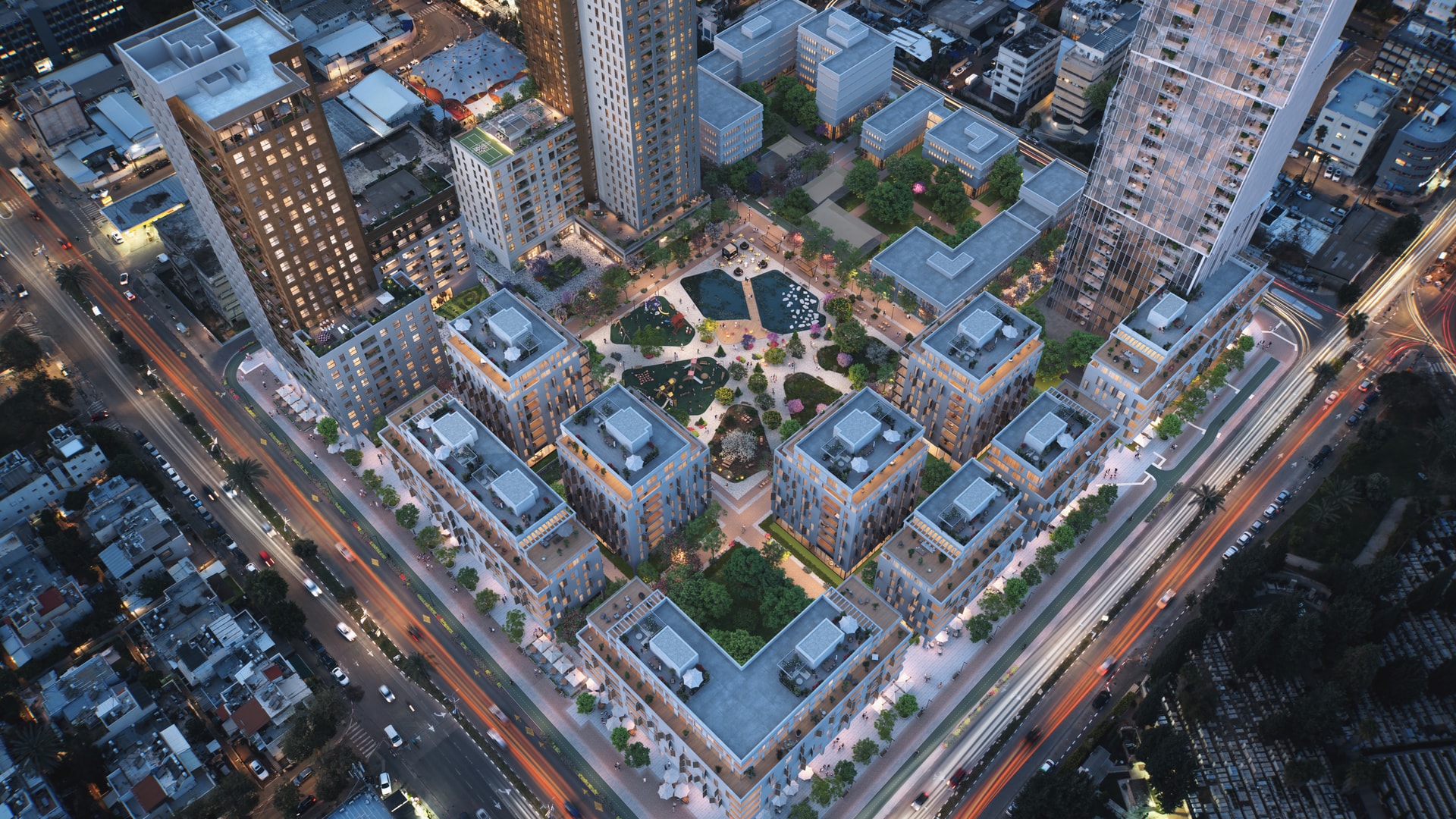 Square, architectural visualization 29