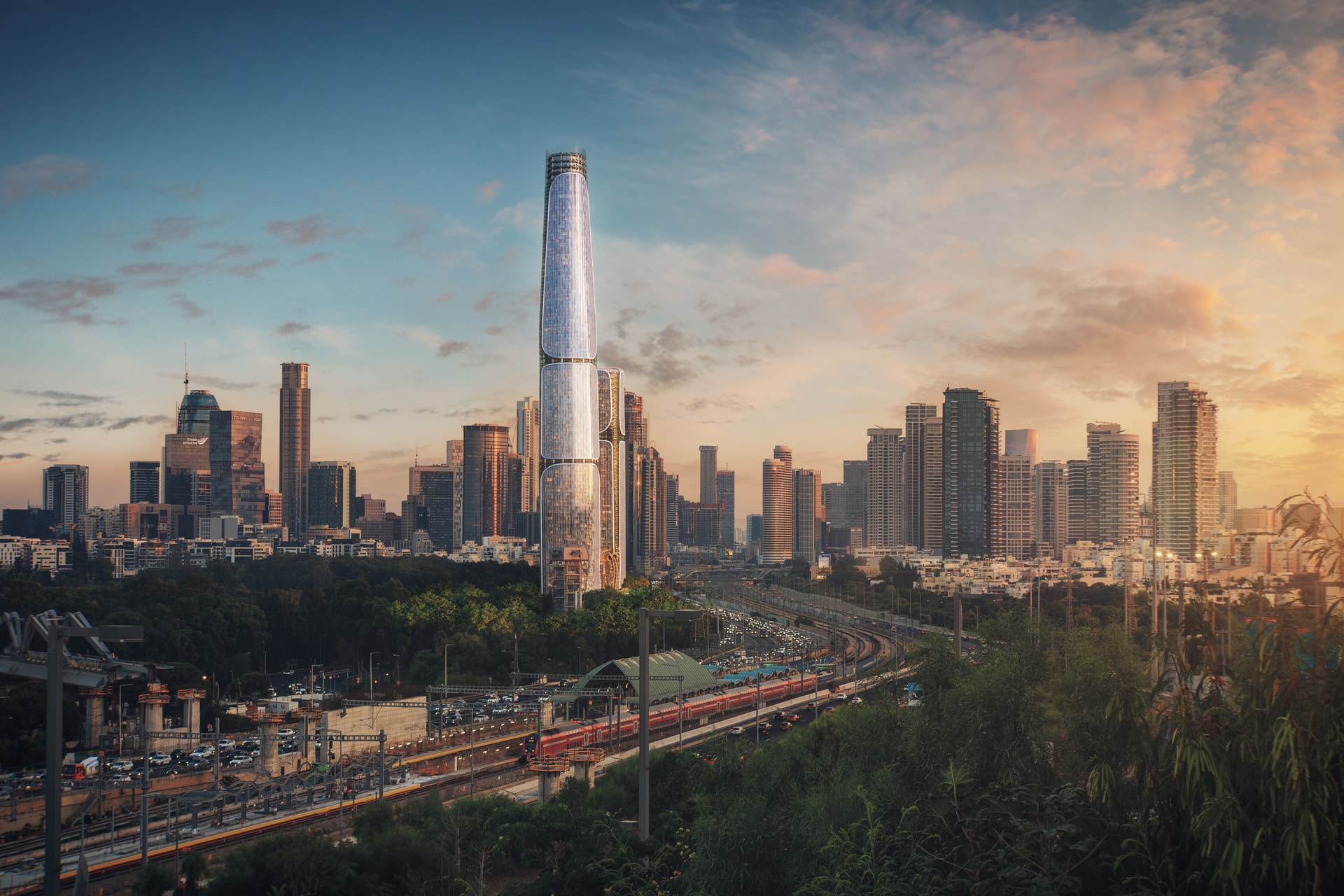 Vertical, architectural visualization 6