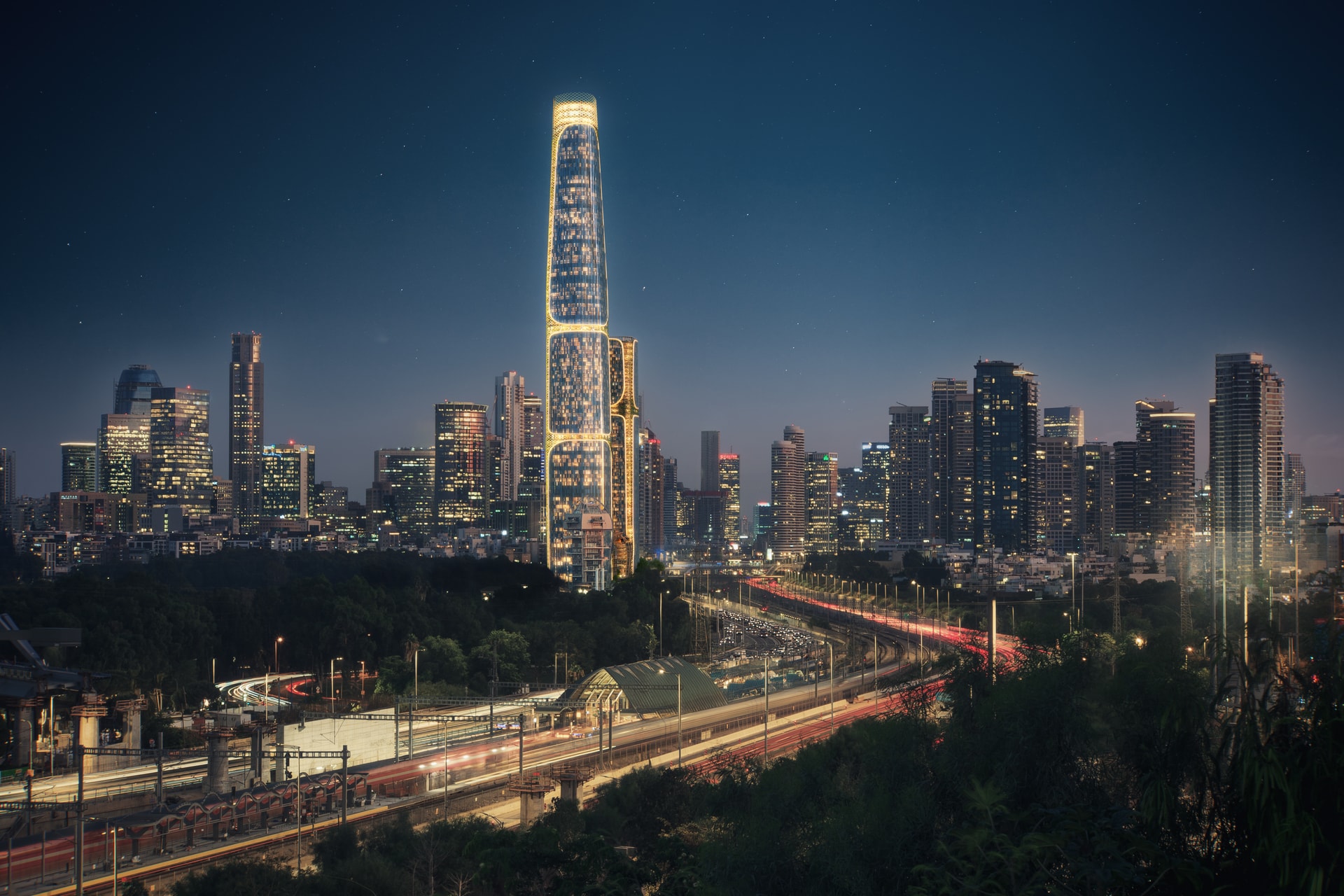 Vertical, architectural visualization 7