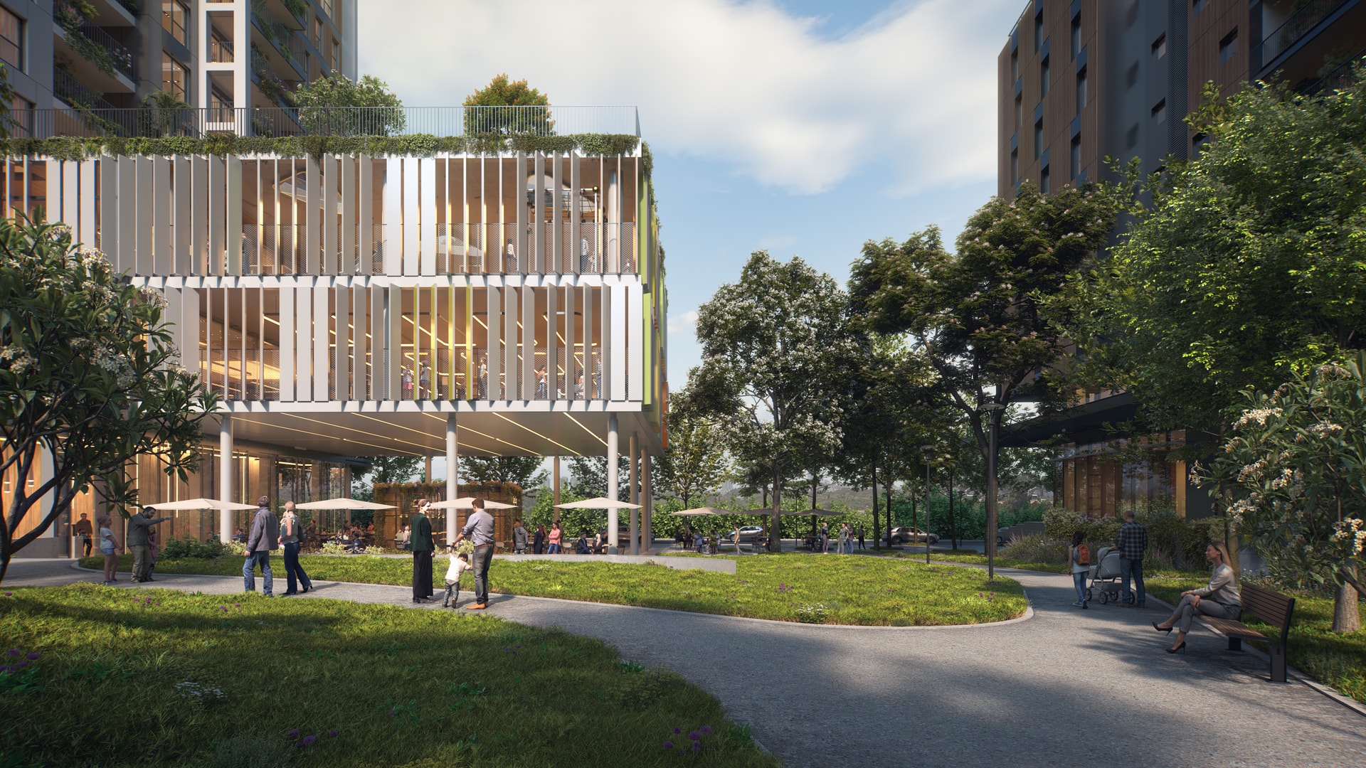 Ville, architectural visualization 13